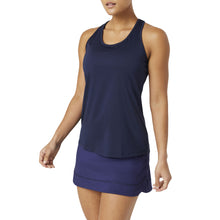 Load image into Gallery viewer, FILA Essentials Racerback Womens Tennis Tank - NAVY 412/XL
 - 3