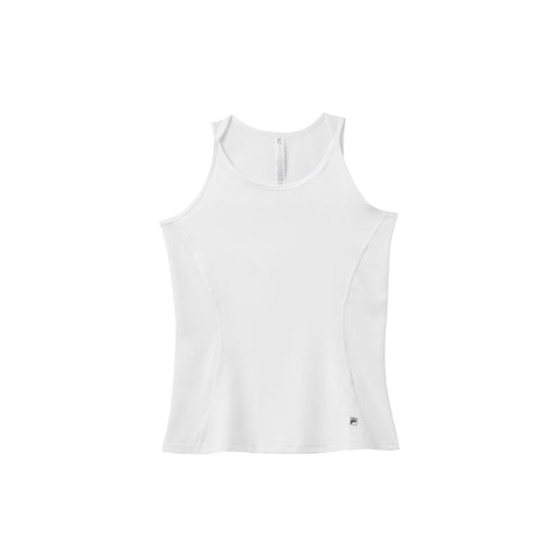 FILA Full Center Court Coverage Womens Tennis Tank - WHITE 100/XL