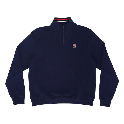 FILA Gully Funnel Neck Mens Quarter Zip - NAVY 410/XXL