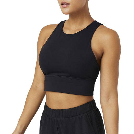 FILA Uplift High Neck Womens Sports Bra - BLACK 001/5X