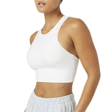 Load image into Gallery viewer, FILA Uplift High Neck Womens Sports Bra - WHITE 100/5X
 - 7