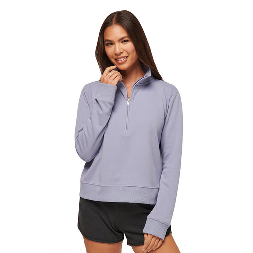 Travis Mathew Cloud Half Zip Womens Pullover - Tempest 4tmp/XL