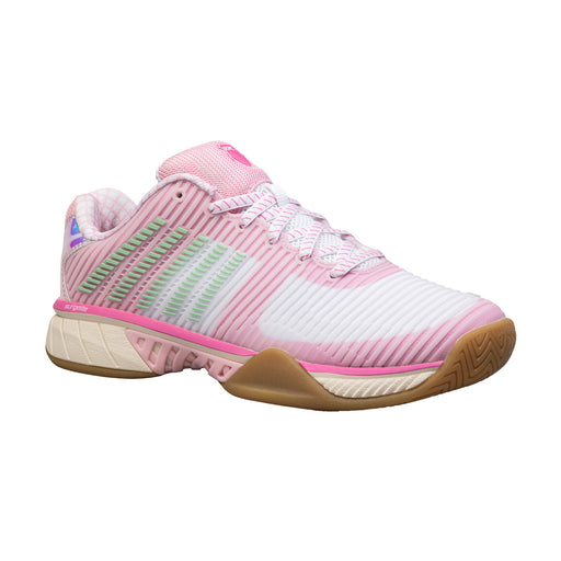 K-Swiss x LIL Hypercourt Exp 2 Womens Tennis Shoes - White/Peony/Bis/B Medium/10.0