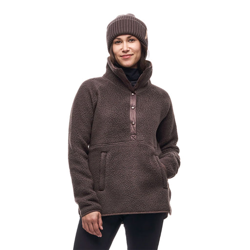 Indyeva Pecora Solid Womens Pullover - Walnut/L