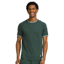 Load image into Gallery viewer, Wilson Court Performance Crew Mens Tennis Shirt - Sycamore/XL
 - 5