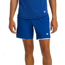 Load image into Gallery viewer, Wilson Tournament Pro 7 In Mens Tennis Shorts - Royal Blue/XL
 - 8