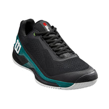 Load image into Gallery viewer, Wilson Rush Pro 4.0 Blade Womens Tennis Shoes - Black/Teal/B Medium/10.0
 - 1