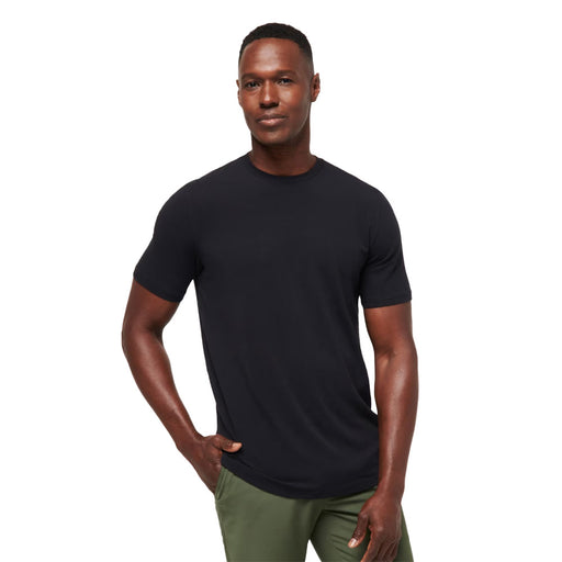 TravisMathew Cloud Mens Crew Neck T-Shirt - Black/XXL