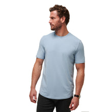 Load image into Gallery viewer, TravisMathew Cloud Mens Crew Neck T-Shirt - Dusty Blue/XL
 - 9