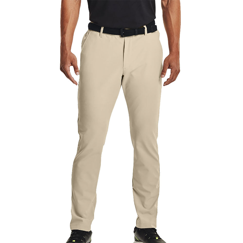 Under Armour Drive Taper Mens Golf Pant - Khaki/38/34