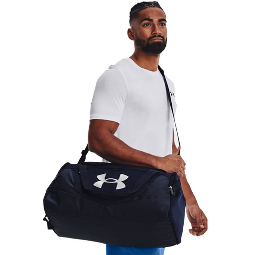 Under Armour Undeniable 5.0 Small Duffle Bag - Navy/Silver