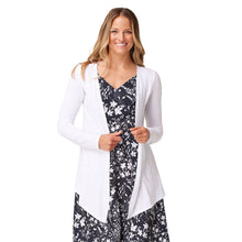 Load image into Gallery viewer, Krimson Klover Breezy Womens Cardigan - White/L
 - 3