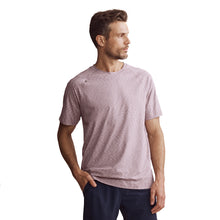 Load image into Gallery viewer, Rhone Reign Short Sleeve Mens Crew Neck - Mauve Space Dye/XL
 - 7