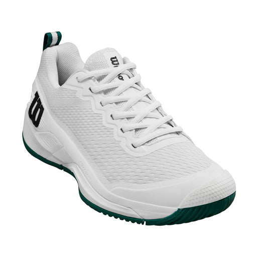 Wilson Rush Pro 4.5 Mens Tennis Shoes - White/Club Grn/D Medium/14.0