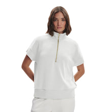 Load image into Gallery viewer, Varley Ritchie Short Sleeve Womens Sweater - White/L
 - 4