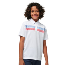 Load image into Gallery viewer, TravisMathew Merica Boys Polo - White/L
 - 1