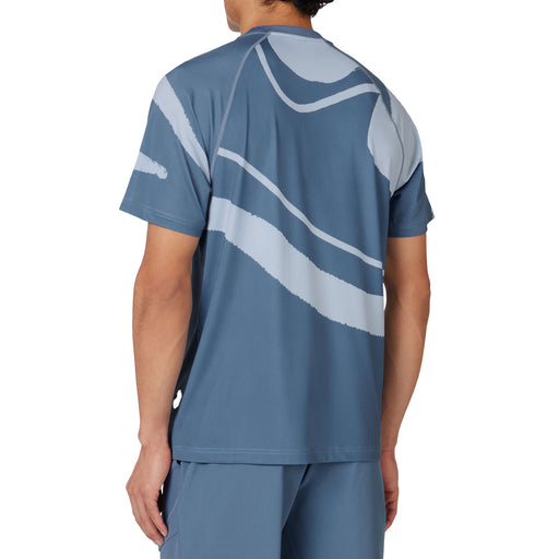 Fila Printed Short Sleeve Mens Tennis Crew