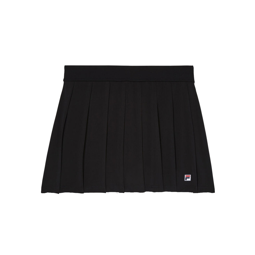 Fila Essen. Woven Pleated 14.5 Inch W Tennis Skirt - Black/XL