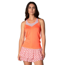 Load image into Gallery viewer, Lucky In Love Revive Tie Back Womens Tennis Tank - Sherbet/L
 - 1