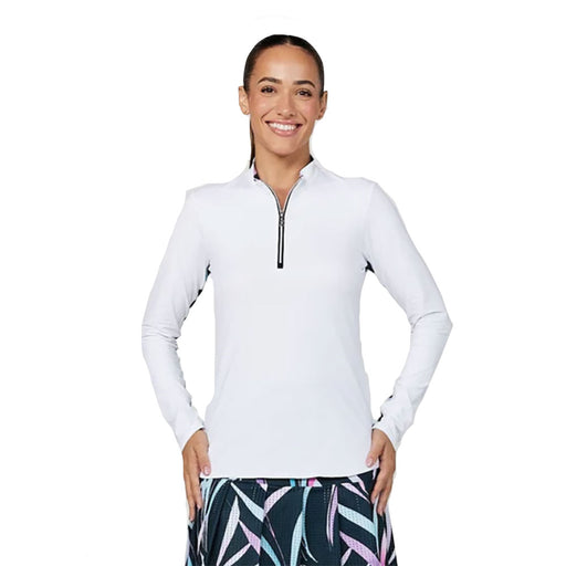 Sofibella Isla Bonita Longsleeve W Tennis Pullover - Isla Bonita/2X