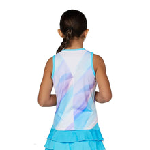 Load image into Gallery viewer, Sofibella Watercolor Girls Tennis Tank
 - 2