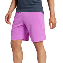 Load image into Gallery viewer, Adidas Ergo 9 Inch Purple Mens Tennis Shorts - Purple Burst/XL
 - 1