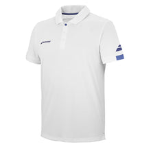 Load image into Gallery viewer, Babolat Play Mens Tennis Polo - White/XXL
 - 1