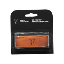 Load image into Gallery viewer, Wilson RF Premium Replacement Brown Tennis Grip - Brown
 - 1