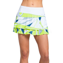 Load image into Gallery viewer, Lucky In Love Going Strong 13.5 In W Tennis Skirt - NEON YELLOW 710/L
 - 1