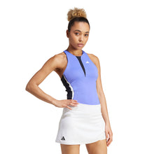 Load image into Gallery viewer, Adidas Y-Tank Pro Cobalt Blue Womens Tennis Tank
 - 3