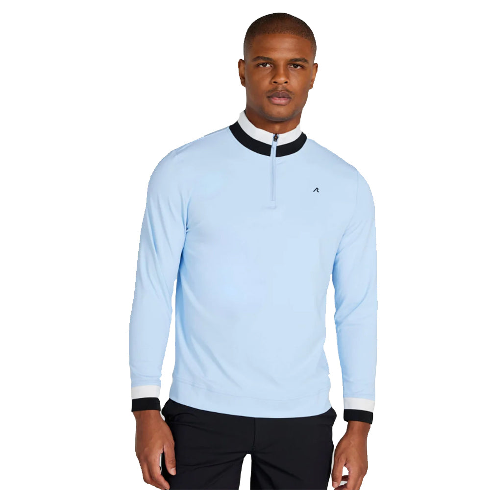 Redvanly Dunham Mens Quarter-Zip - Atmosphere/XXL