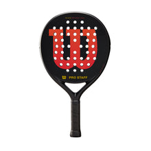 Load image into Gallery viewer, Wilson Pro Staff V2 Team Padel Racquet - Black/Round/370G
 - 1