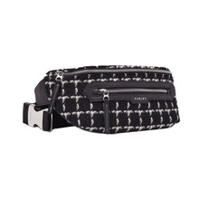 Load image into Gallery viewer, Varley Roby Womens Belt Bag - Black Mono Chec
 - 1