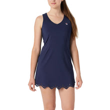 Load image into Gallery viewer, FILA Essentials Lasercut Womens Tennis Dress - Navy/XL
 - 3