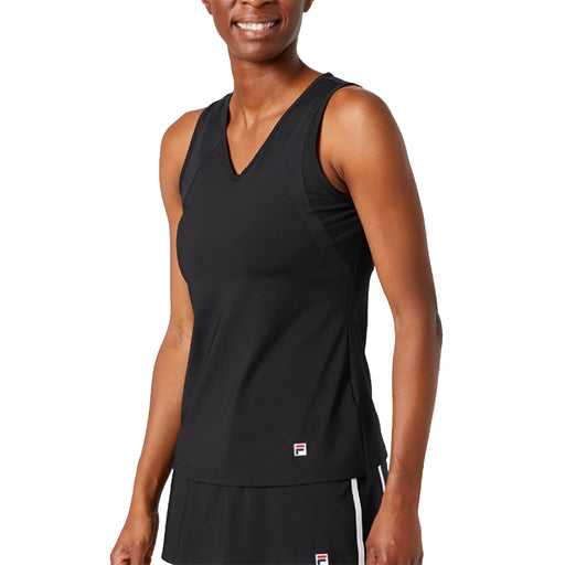 FILA Full Coverage Womens Tennis Tank - Black/XXL