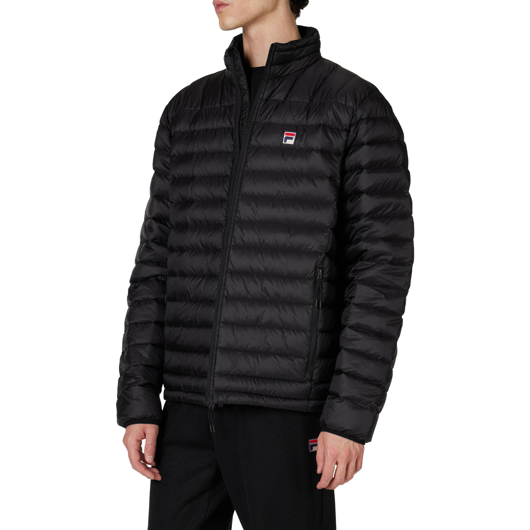 Fila Premium Lightweight Mens Puffer Jacket - BLACK 001/L