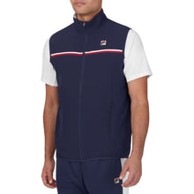 Load image into Gallery viewer, FILA Almanzar Mens Tennis Vest - FILA NAVY 412/XXL
 - 1