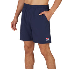 Load image into Gallery viewer, Fila Woven 7 Inch Mens Tennis Short - NAVY 412/XXL
 - 4