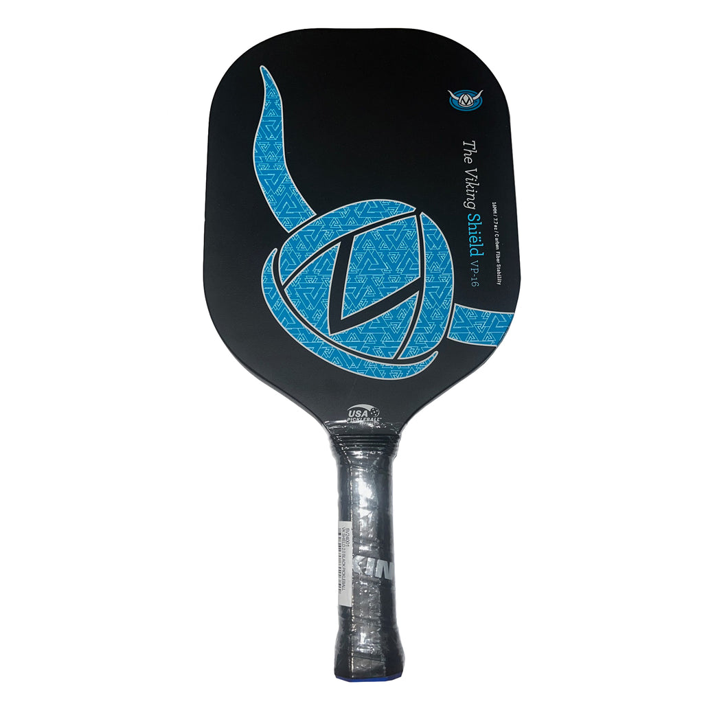 Viking Shield Aero Blackout Pickleball Paddle - Black/4/7.7 OZ