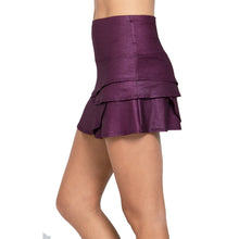 Load image into Gallery viewer, Lucky In Love Shimmers Scallop Womens Tennis Skirt
 - 3