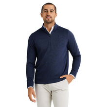 Load image into Gallery viewer, Rhone Commuter Quarter-Zip Mens Sweater - True Navy/XL
 - 3