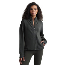 Load image into Gallery viewer, Varley Tayah Zip Womens Midlayer - Drk Resin Green/M
 - 1