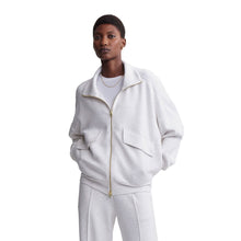 Load image into Gallery viewer, Varley Garcia Zip Through Womens Midlayer - Ivory Marl/L
 - 1