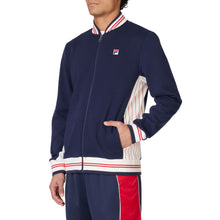 Load image into Gallery viewer, FILA Ivy League Settanta Full-Zip Tennis Jacket - FILA NAVY 488/XL
 - 1