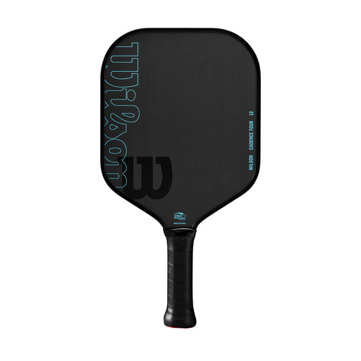 Wilson Cadence Tour 12 Pickleball Paddle - Black/Lt Blue/4 1/4/8.1 OZ