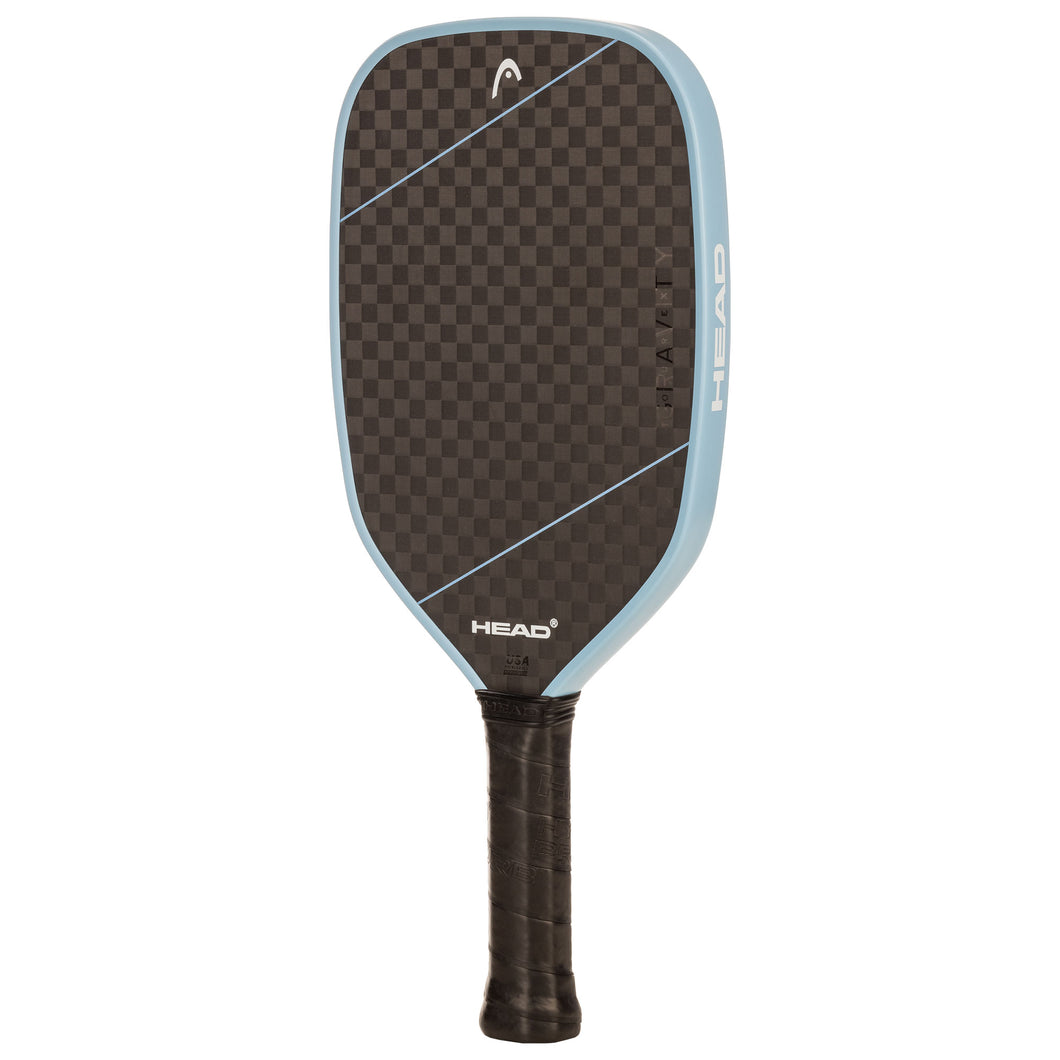 Head Gravity Tour EX Pickleball Paddle - Black/Lt Blue/4 1/8/8.6 OZ