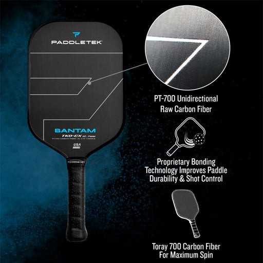 Paddletek Bantam TKO-CX 12.7 Pickleball Paddle