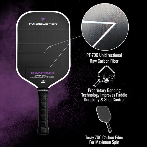 Paddletek Bantam TKO-CX 12.7 Pickleball Paddle