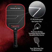 Load image into Gallery viewer, Paddletek Bantam TKO-CX 12.7 Pickleball Paddle
 - 8