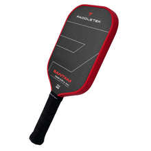 Load image into Gallery viewer, Paddletek Bantam TKO-CX 14.3 Pickleball Paddle - Red Wildfire/4 1/4/7.8 - 8.2 OZ
 - 7